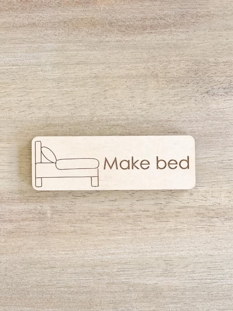 Make Bed - Magnetic Tile - 1 pc