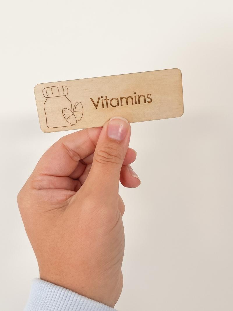 Vitamins Tile 1 pc