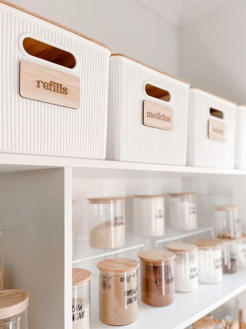 Custom Large Storage Labels