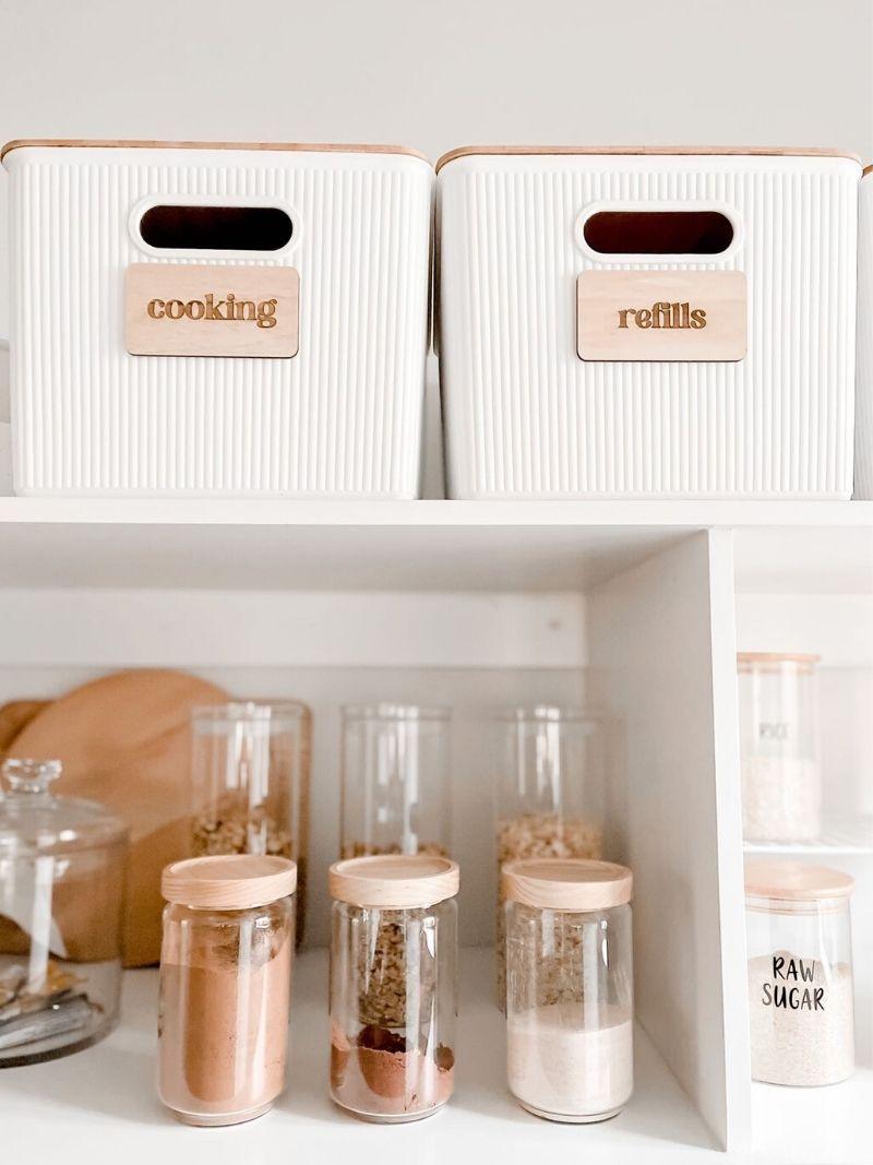 Custom Large Storage Labels