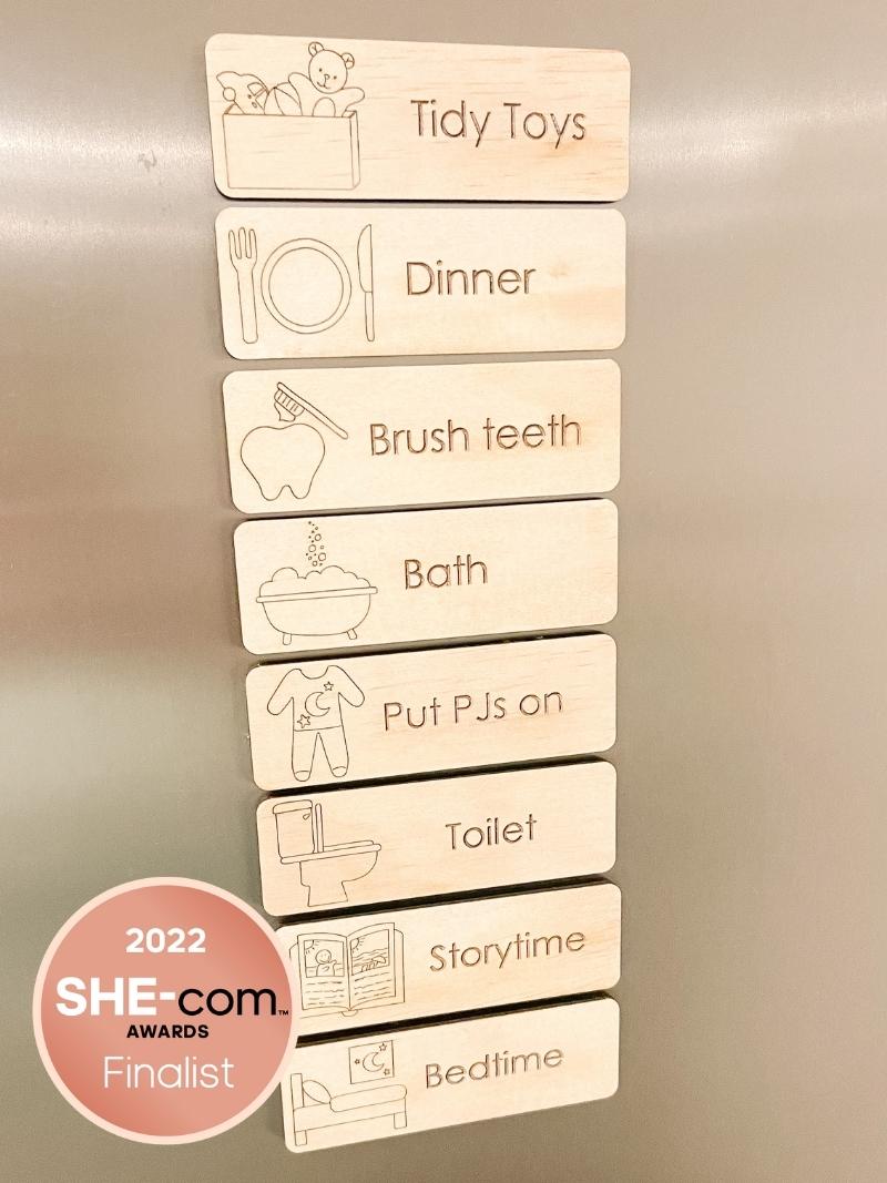 Kids Afternoon Preschoolers Routine Set - Magnetic Tiles